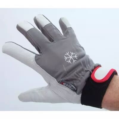 photo Gants hiver cuir - tissu