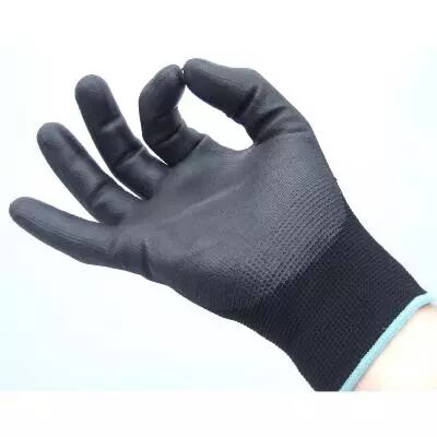 photo Gants fins précision noirs