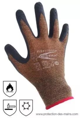 photo Gants fins super grip et thermique - Flexycotton