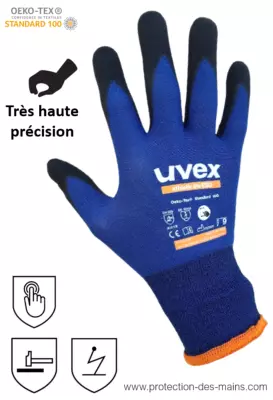 Gants Haute Dextérité, Tactile, Travaux Précision