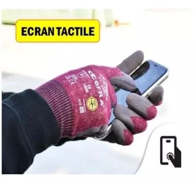 Des gants tactiles et anti-coupures pour l'industrie et les services -  Infoprotection