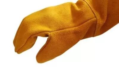 Photo Gants cuir anti chaleur 250°