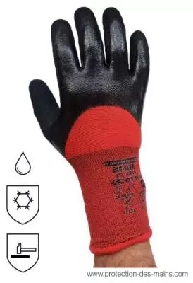 Gants de protection et manutention Pro Etanche pour les milieux humide