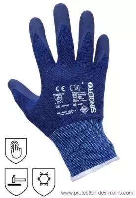 Photo Gants anti froid spécial écran tactile