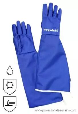 photo Gants Froid Cryogéniques manches longues