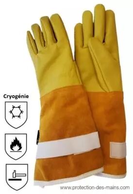 Snowforce Gants de travail imperméables et résistants à la cryogénie