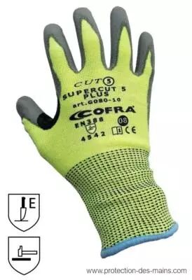 Gants anti-coupure taille M en Promotion