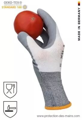 Gants pour soins des mains en coton, coton anallergique.