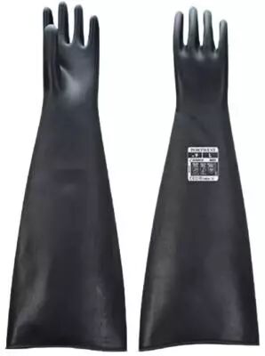 Gants Latex épais avec manches longues 60 cm (la paire)