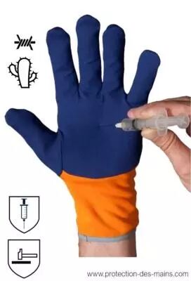 Sous Gants Protection Piqûres Seringues & Epines