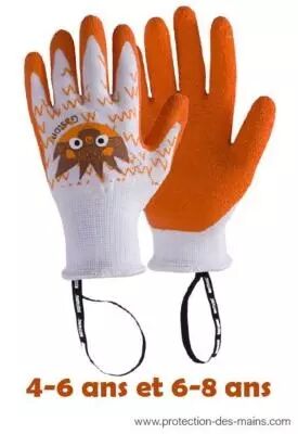 Gants enfant strass 4/8ans (x12) E18