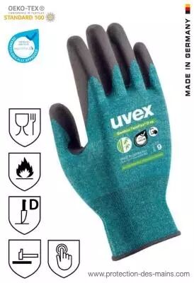 photo  Gants Uvex bamboo