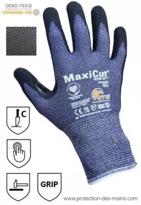 Gants MAXICUT ULTRA anticoupures ATG - Thaf Workwear