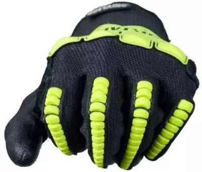 Gants secours routiers ergonomiques et anti-chocs RESCUEFLUOSC Gants pour  Professionnels‎