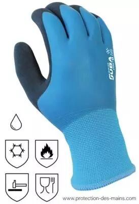 Gants Froid Etanche Doublure Chaude - Juba 259WT