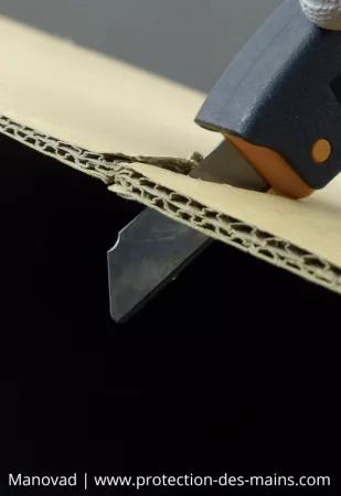 Couteau de s&eacute;curit&eacute; &agrave; gachette - Lame longue (l\'unit&eacute;) 