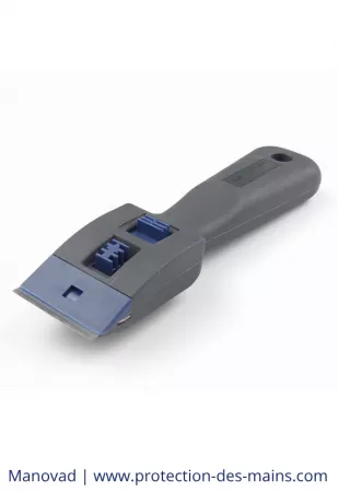 Couteau grattoir & &eacute;bavurage ergonomique (l\'unit&eacute;) 