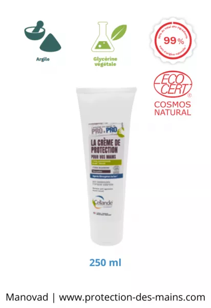 Cr�me de protection avant travail - Ecocert Cosmos Natural 