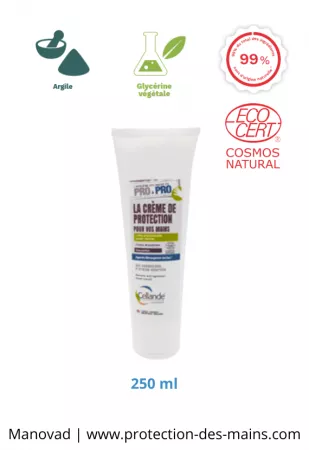 Crème de protection avant travail - Ecocert Cosmos Natural 