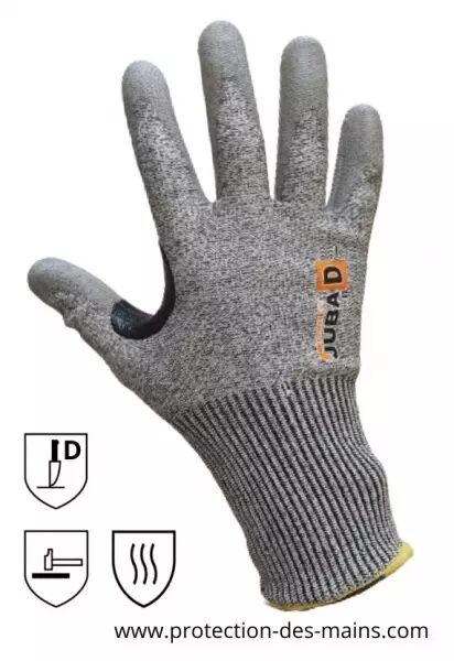 Gants anti coupure - Niveau D - Enduction PU (la paire)