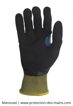 Gants anti coupure - Niveau E - Double enduction &eacute;tanche (la paire) 