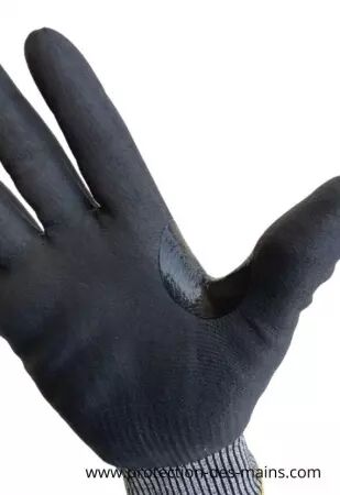 Gants anti coupure niveau F enduction Nitrile (la paire)