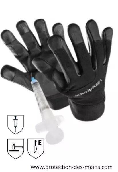 Gants anti-piq�re, perforation et coupure - Hex Blue (la paire)