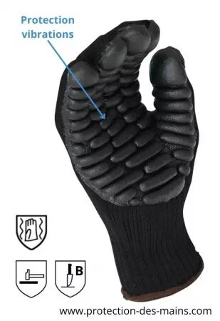 Gants anti vibrations (la paire) 