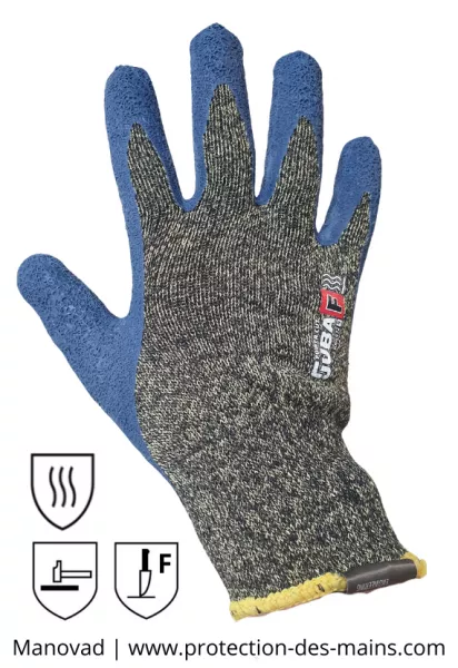 Gants anticoupure - Niveau F - Anti chaleur 250� 