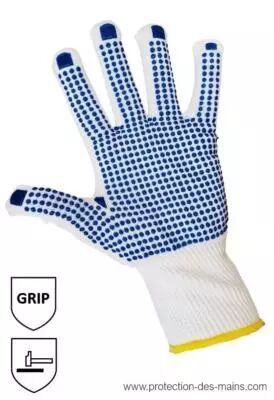 Paire de gants mécanique auto avec grip (PU)