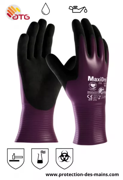 Gants ATG MaxiDry 56-426 �tanches (la paire) 