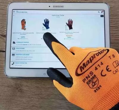 Gants compatibles avec les écrans tactiles MaxiFlex® Cut™ Coque en pol