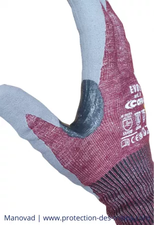 Gants de travail tactiles, anti coupure - Niveau D - Anti statique (la paire)
