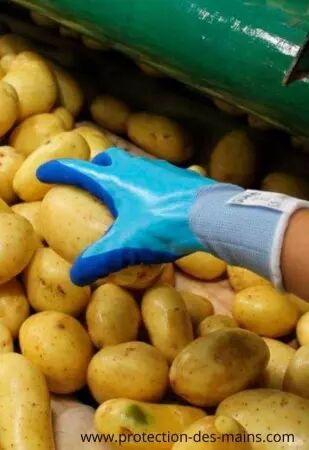 Gants fins étanches, contact alimentaire (la paire)