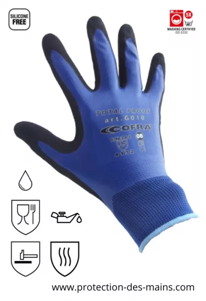 Gants m�canicien pr�cision �tanches (la paire)