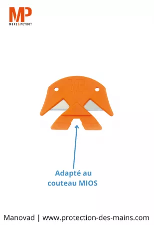 Lames surmoulées - 446.3 - Pour couteau MIOS (lot de 10 lames)