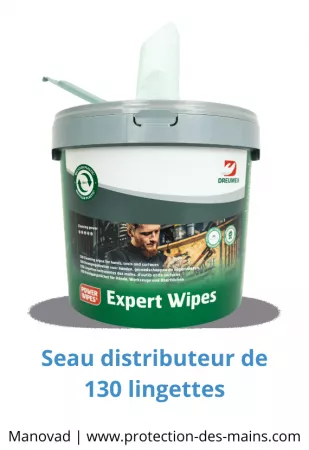 Lingettes nettoyantes pro - Mains et surfaces (130 lingettes)