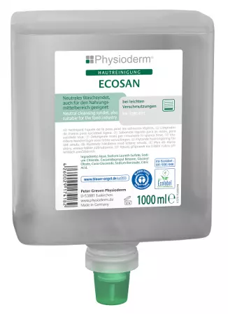 Lotion nettoyante Ecosan - Sans parfum, salissures légères - contact alimentaire HACCP