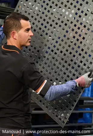 Manchette anticoupure - Niveau E - Antichaleur 100&deg; - Certifi&eacute;e alimentaire (l\'unit&eacute;) 