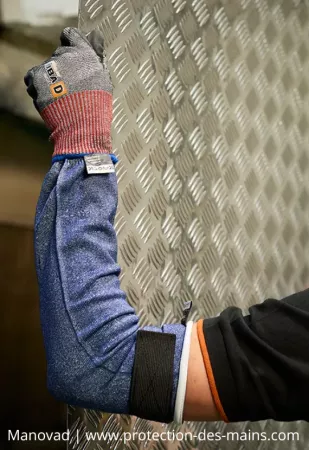 Manchette anticoupure - Niveau E - Antichaleur 100&deg; - Certifi&eacute;e alimentaire (l\'unit&eacute;) 