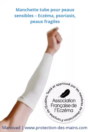 Manchette de repos - Eczema - Deuxi&egrave;me peau RILIV&reg; (la paire)