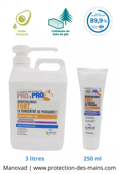 Savon d\'atelier professionnel - Gel Performance - Cellande Pr�mium